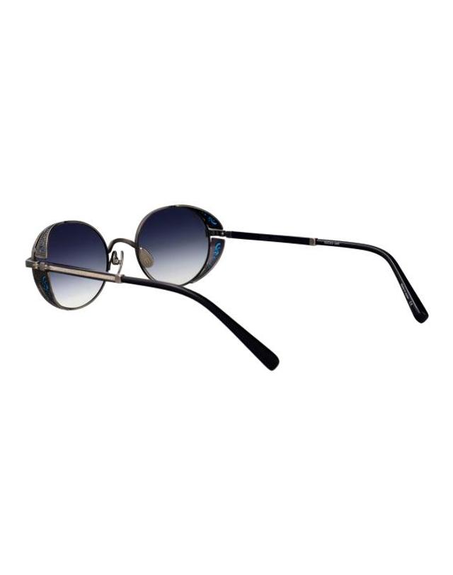 마츠다 [해외직구] 26SS 마츠다 선글라스 M3137 ASBL ANTIQUE SILVER BLUE GRADIENT 착용컷