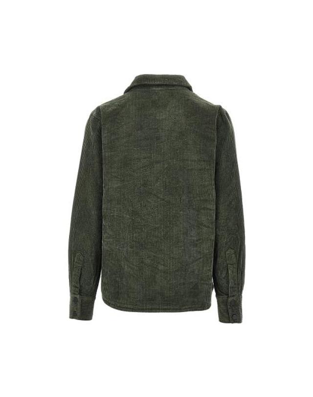 마우나케아 [해외직구] 26FW 마우나케아 데님 셔츠 MKU137 Green 착용컷