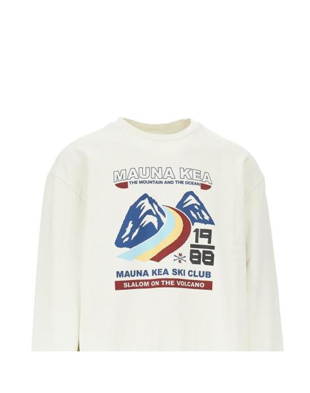 마우나케아 [해외직구] 26FW 마우나케아 긴팔 티셔츠 MKU664 White 착용컷