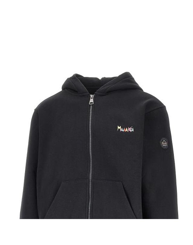 마우나케아 [해외직구] 26FW 마우나케아 후드 티셔츠 MKA678 Black 착용컷