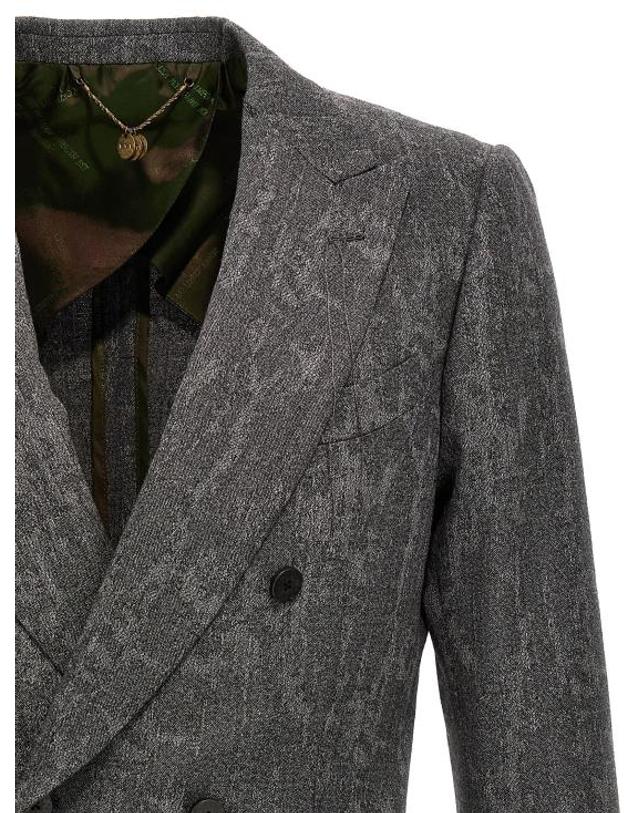 마우리치오미리 [해외직구] 23FW 리지오 미리 수트 자켓 SAMS394F2711 Gray 착용컷