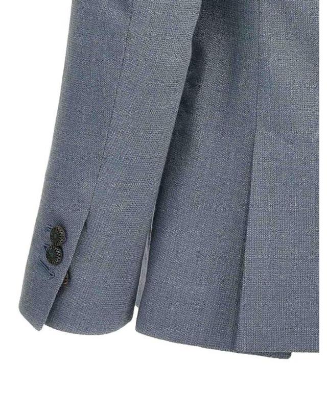 마우리치오미리 [해외직구] 24SS 리지오 미리 수트 자켓 SAM2000144 Light Blue 착용컷