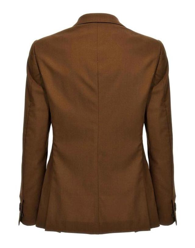 마우리치오미리 [해외직구] 24FW 리지오 미리 수트 자켓 KEANU9760500199689 Brown 착용컷