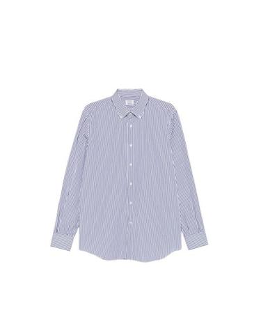 [해외직구] 25FW 마짜렐리 긴팔 셔츠 DOWNING F3401644 15 WHITE BLUE