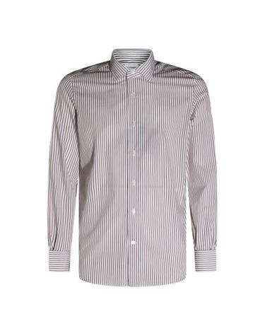[해외직구] 26FW 마짜렐리 셔츠 45 023885 BIANCO CAFFE