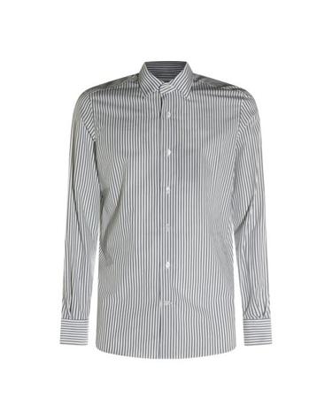[해외직구] 26FW 마짜렐리 셔츠 45 023884 BIANCO VERDE