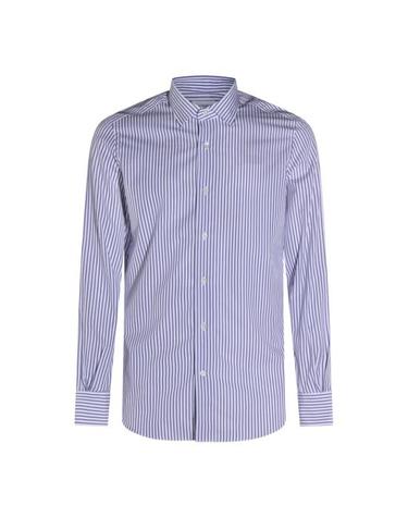 [해외직구] 26FW 마짜렐리 셔츠 80 02388 BIANCO BLU