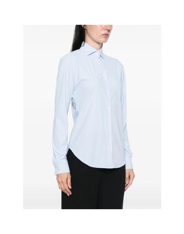 마짜렐리 [해외직구] 26FW 마짜렐리 셔츠 FREETIME GEA C 2 BLUE 착용컷