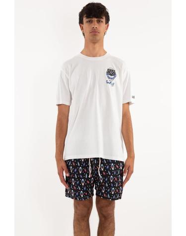 [해외직구] 25SS 세인트바쓰 반팔 티셔츠 TSHM001 02950H 01N White