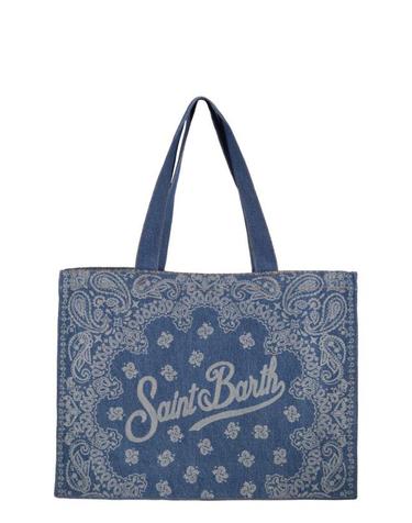 엠씨투 세인트바스 [해외직구] 26SS 세인트바쓰 숄더백 EBAGN006 00780L DENIM