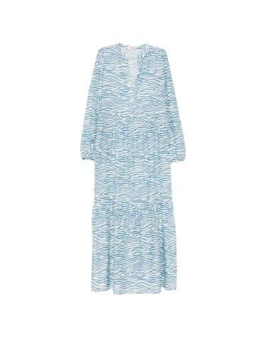 [해외직구] 26SS 세인트바쓰 롱 원피스 SYV0001 00896L SILK VOILE ZEBRA COLOR 36