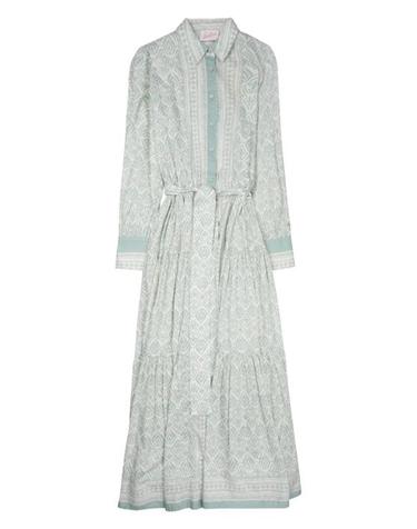 [해외직구] 26FW 세인트바쓰 롱 원피스 JNS0001 02452L1053 GREEN