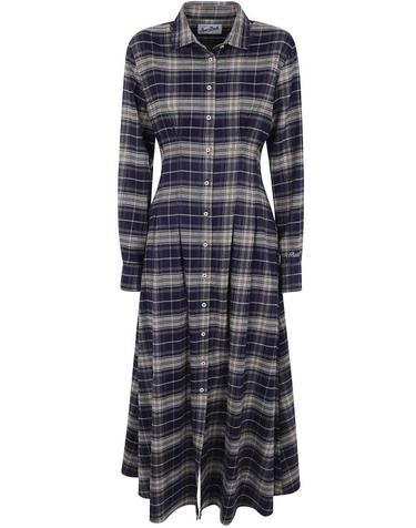 [해외직구] 26FW 세인트바쓰 미디 원피스 LSY0001 04103M 1161 TARTAN