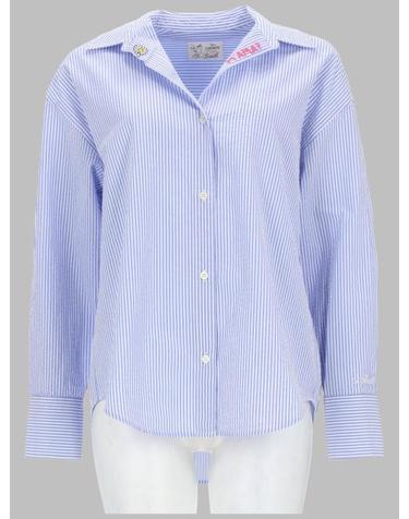 [해외직구] 26SS 세인트바쓰 블라우스 셔츠 CYS0001 00702L31 BABY BLUE