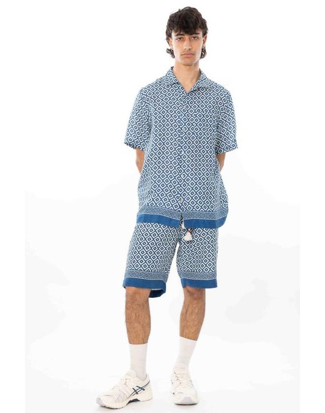 엠씨투 세인트바스 [해외직구] 26SS 세인트바쓰 숏팬츠 MRE0004 01099L 61 Turquoise 착용컷