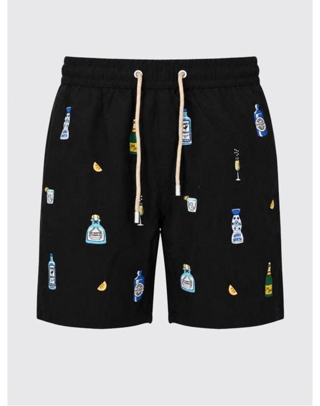엠씨투 세인트바스 [해외직구] 26SS 세인트바쓰 스윔팬츠 LIG0010 01190L Black 착용컷