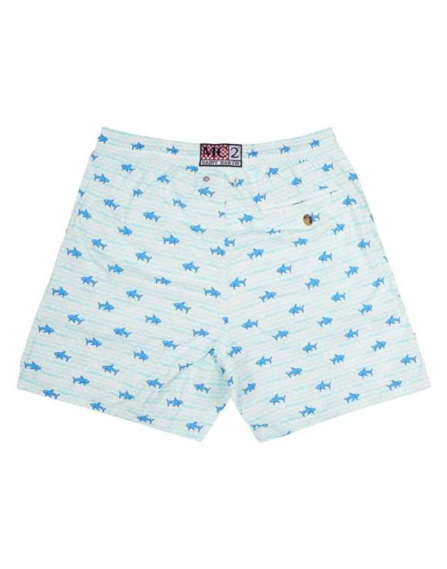 엠씨투 세인트바스 [해외직구] 26FW 세인트바쓰 스윔팬츠 LIG0016 07449L5617 BABY BLUE 착용컷