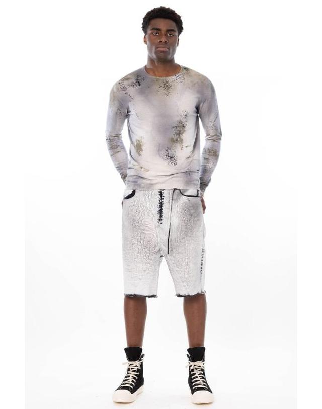 엠디75 [해외직구] 26SS 엠디75 스웨터 MD13201E WHITE DIRTY White 착용컷