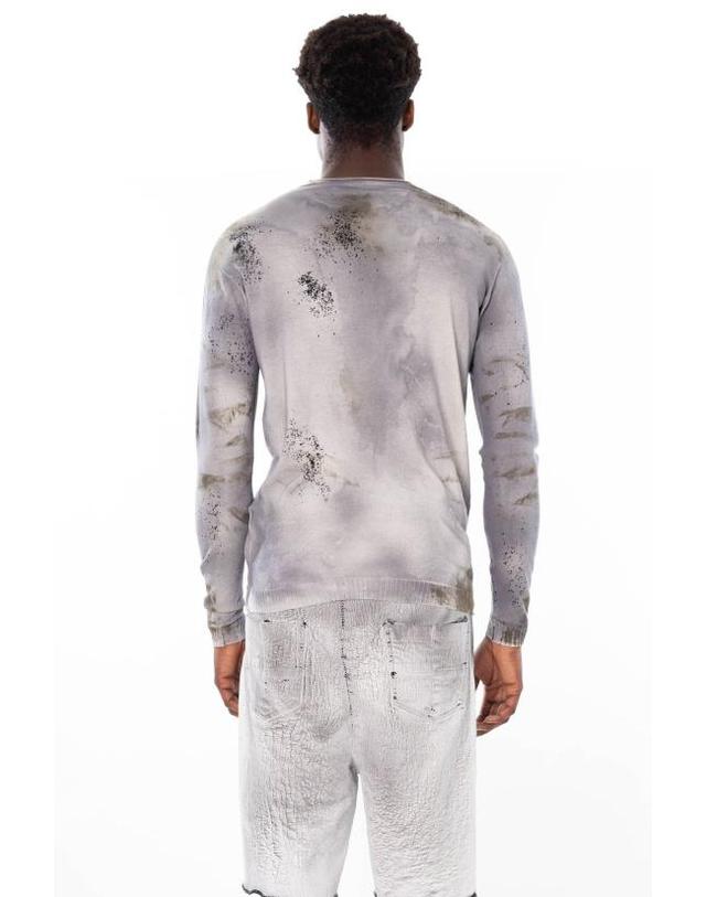 엠디75 [해외직구] 26SS 엠디75 스웨터 MD13201E WHITE DIRTY White 착용컷