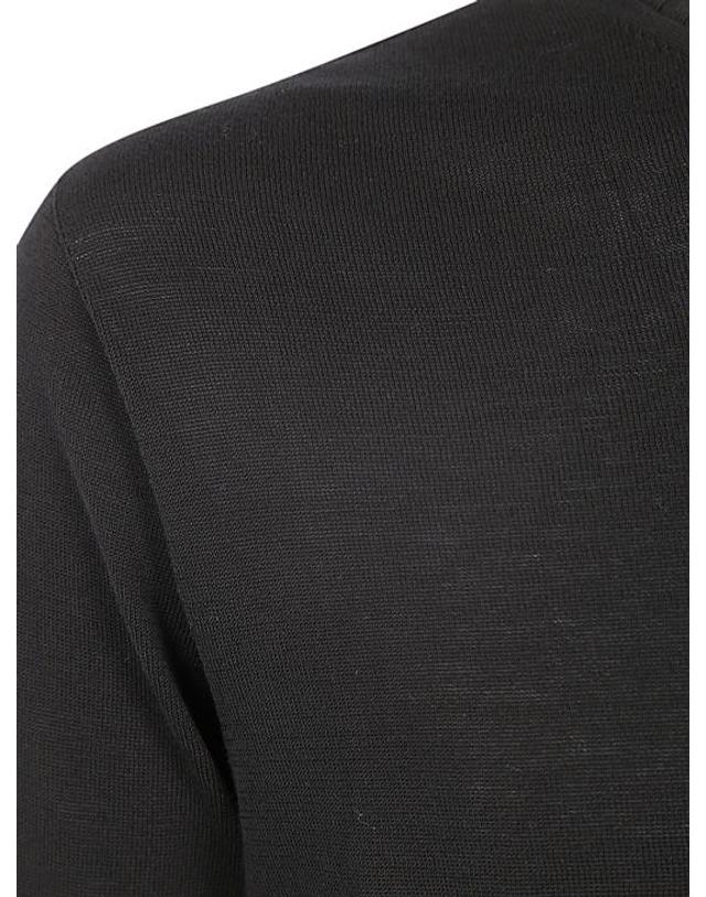 엠디75 [해외직구] 24SS 엠디75 스웨터 MD10217NORICAMO BASIC BLACK 착용컷