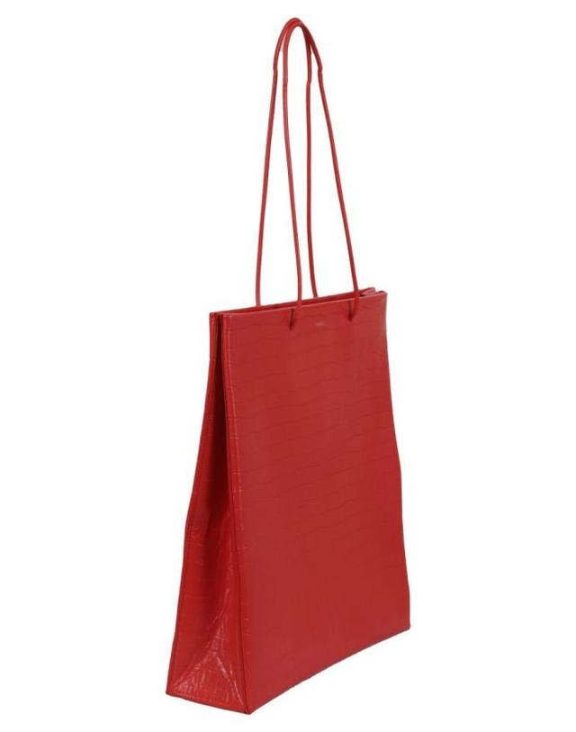 메데이아 [해외직구] 21FW 메데이아 토트백 21WMEBO017 Red 착용컷