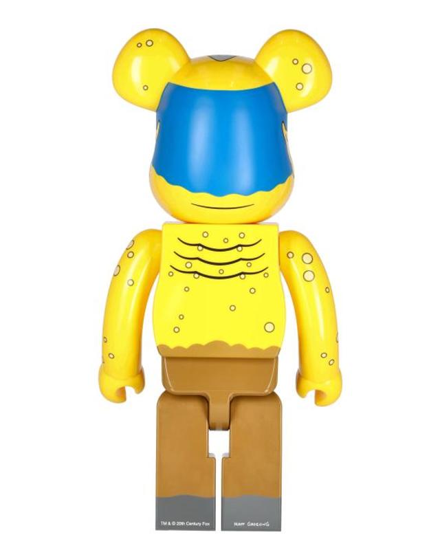 메디컴 토이 [해외직구] 메디콤토이 1000SIMPSONF Y YELLOW 착용컷
