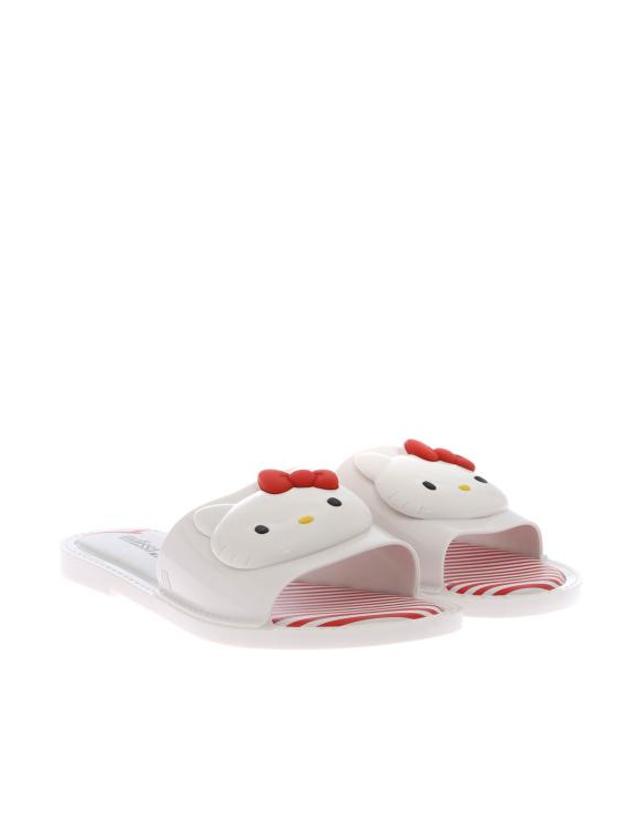 멜리사 [해외직구] 19SS 멜리사 뮬 슬리퍼 32616 MEL white BIANCO 착용컷