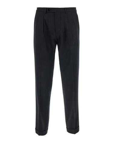 [해외직구] 26FW 마이클 콜 수트 팬츠 MCDANOMS3089F26019 Black