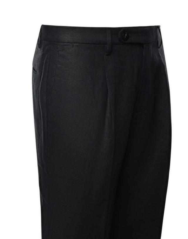 마이클 콜 [해외직구] 26SS 마이클 콜 스트레이트 팬츠 MCFRK3259S26019 Black 착용컷
