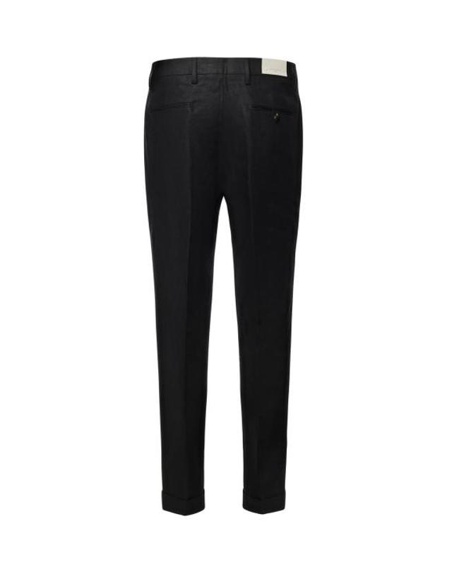 마이클 콜 [해외직구] 26FW 마이클 콜 스트레이트 팬츠 MCFRK3259S26 019 BLACK 착용컷