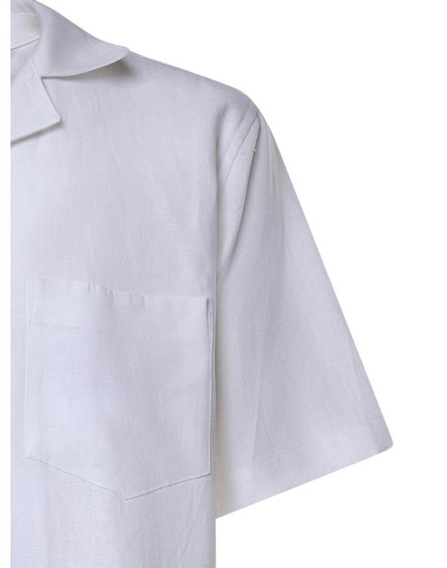 마이클 콜 [해외직구] 26SS 마이클 콜 반팔 셔츠 MCDAL3259S26 282 WHITE 착용컷