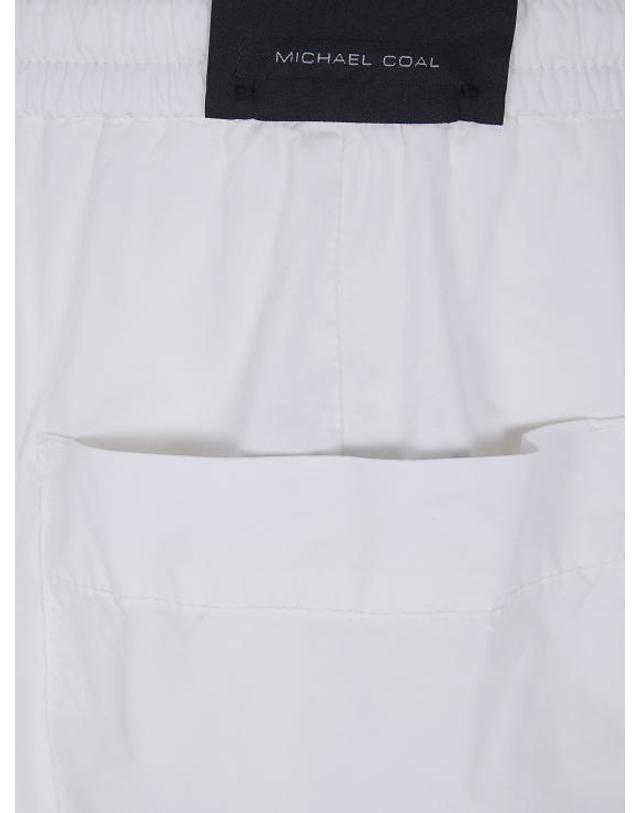 마이클 콜 [해외직구] 26SS 마이클 콜 숏팬츠 MAX2030 CREAM WHITE 착용컷