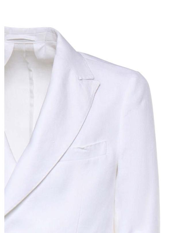 마이클 콜 [해외직구] 26SS 마이클 콜 수트 자켓 MCAUS3259S26282 WHITE 착용컷