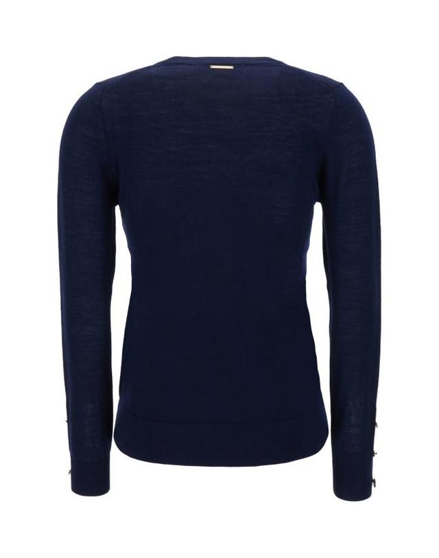 마이클 코어스 [해외직구] 23FW 마이클 코어스 스웨터 MU260EF4VR 409 MIDNIGHT BLUE 착용컷