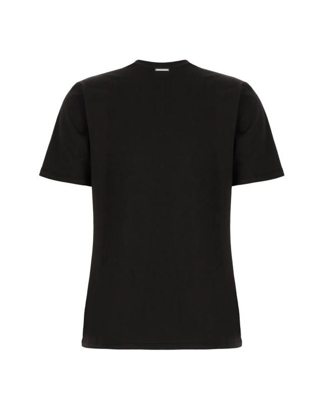 마이클 코어스 [해외직구] 25FW 마이클 코어스 반팔 티셔츠 MF551WP97J 001 BLACK 착용컷