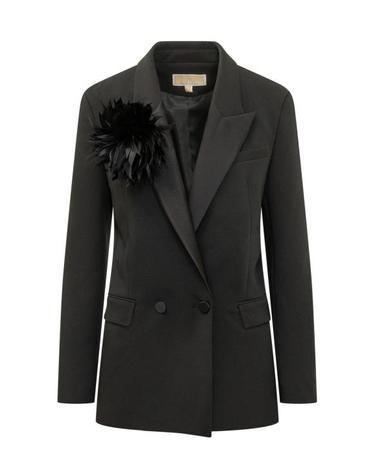 [해외직구] 26FW 마이클 코어스 수트 자켓 MF610F43GZ 001 BLACK