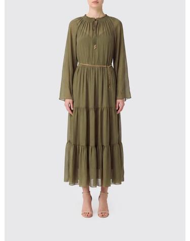 [해외직구] 26FW 마이클 코어스 롱 원피스 MT683L17R3 305 Green