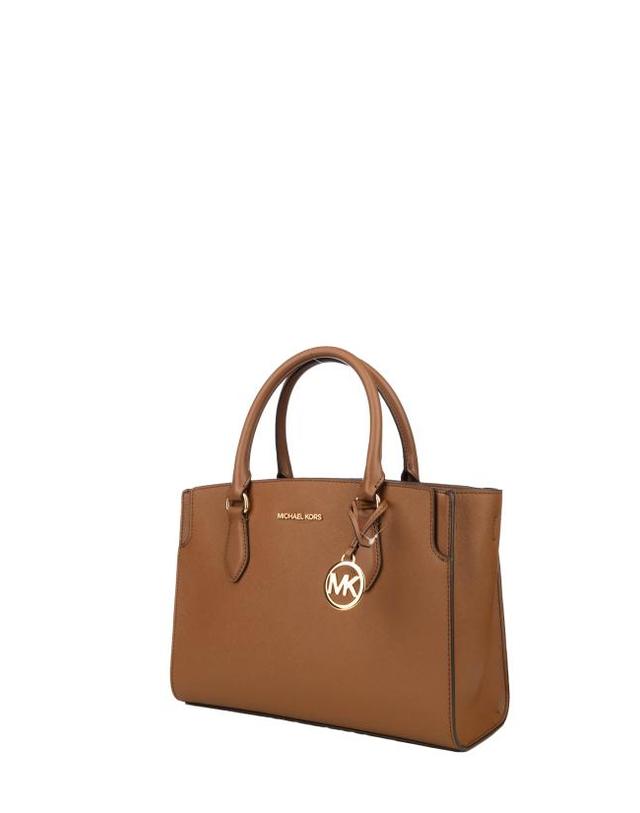 마이클 코어스 [해외직구] 26SS 마이클 코어스 토트백 30R6GQ6S2L 230 LUGGAGE 착용컷