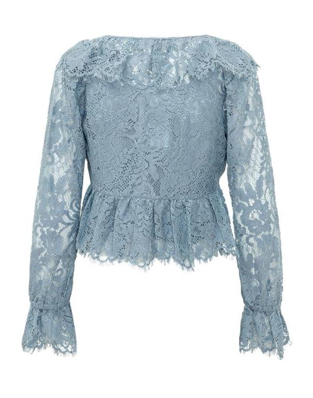 마이클 코어스 [해외직구] 26SS 마이클 코어스 긴팔 티셔츠 MS640YJKQ9 424 CHAMBRAY 착용컷