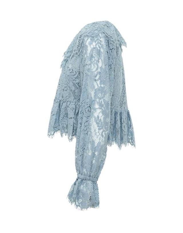 마이클 코어스 [해외직구] 26SS 마이클 코어스 긴팔 티셔츠 MS640YJKQ9 424 CHAMBRAY 착용컷