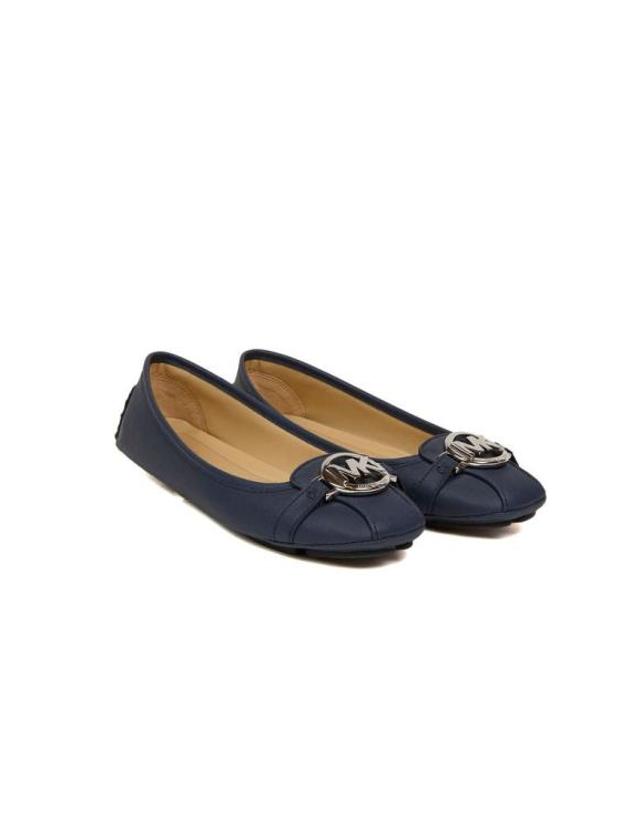 마이클 코어스 [해외직구] 마이클 코어스 플랫 슈즈 MASTER 49F9FUFR3L NAVY Michael Kors 착용컷
