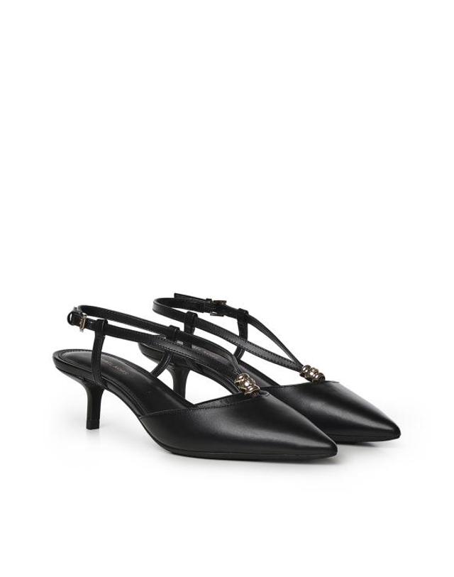 마이클 코어스 [해외직구] 26FW 마이클 코어스 플랫 슈즈 40T6CHMP1L 001 BLACK 착용컷