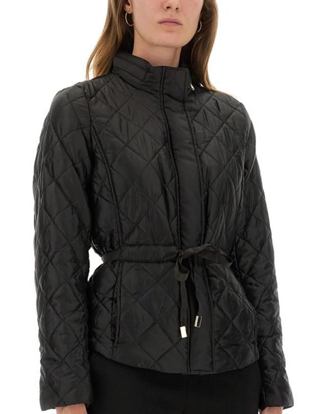 마이클 코어스 [해외직구] 26FW 마이클 코어스 자켓 MT520IB3SB 001BLACK 착용컷