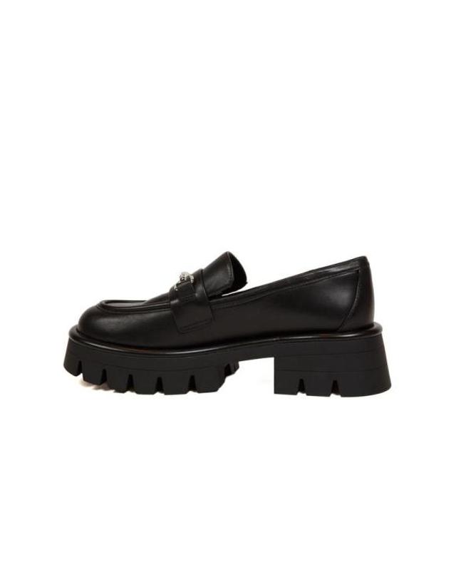 마이클 코어스 [해외직구] 마이클 코어스 플랫 슈즈 MASTER 49S6CRFP4L BLACK Michael Kors 착용컷