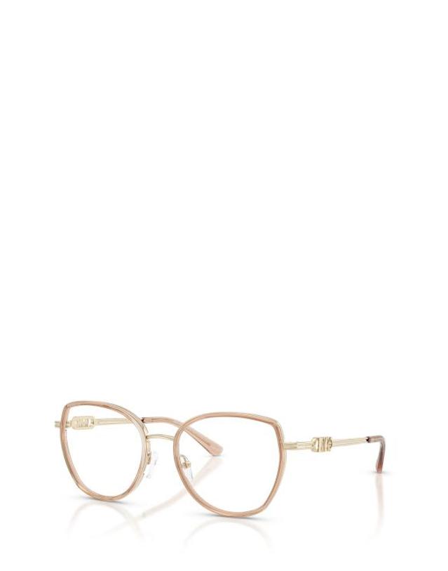 마이클 코어스 [해외직구] 26FW 마이클 코어스 안경 MK3101 4051 LIGHT BROWN 착용컷