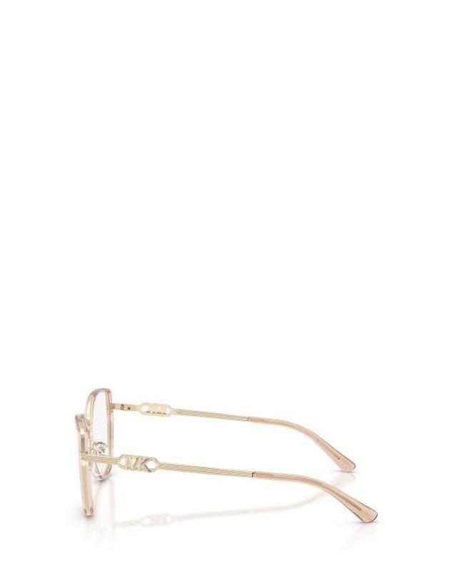 마이클 코어스 [해외직구] 26FW 마이클 코어스 안경 MK3101 4051 LIGHT BROWN 착용컷