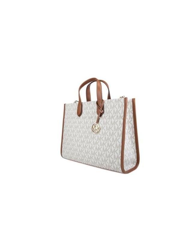 마이클 코어스 [해외직구] 마이클 코어스 토트백 38T5G3GT3B VANILLA LUGGAGE ONESIZE Michael Kors BEIGE 착용컷