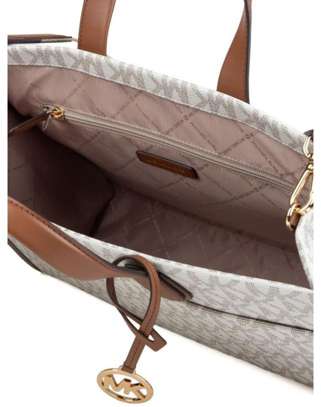마이클 코어스 [해외직구] 마이클 코어스 토트백 38T5G3GT3B VANILLA LUGGAGE ONESIZE Michael Kors BEIGE 착용컷