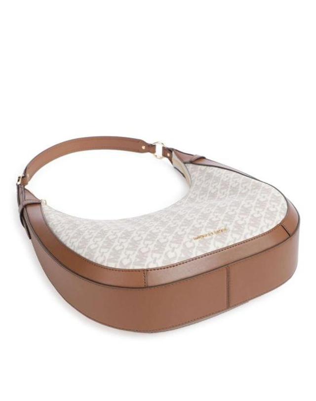 마이클 코어스 [해외직구] 마이클 코어스 토트백 30S4G0PH9I VANILLA LUGGAGE ONESIZE Michael Kors BEIGE 착용컷