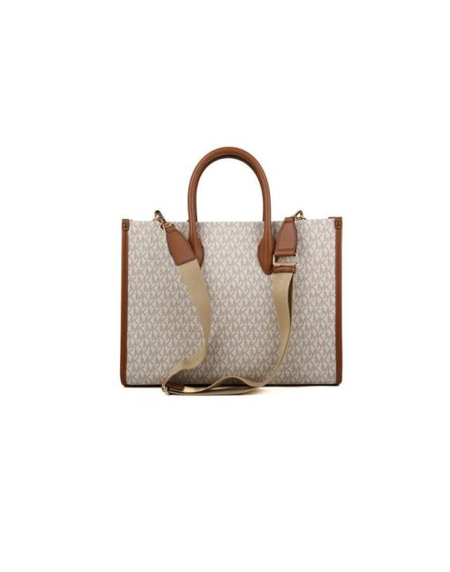 마이클 코어스 [해외직구] 마이클 코어스 토트백 35R5G7ZT2B VANILLA ONESIZE Michael Kors BEIGE 착용컷
